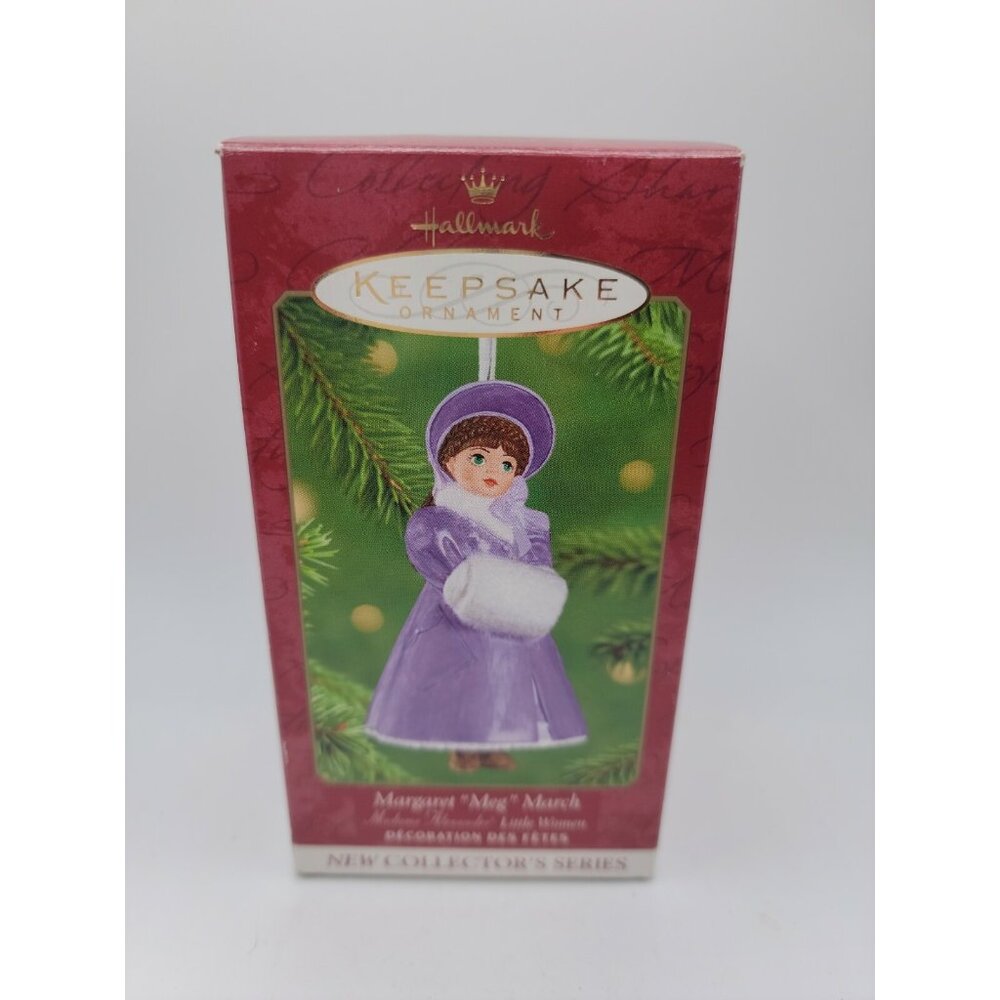 Hallmark Keepsake Ornament Madame Alexander Margaret Meg March Little Women 2001